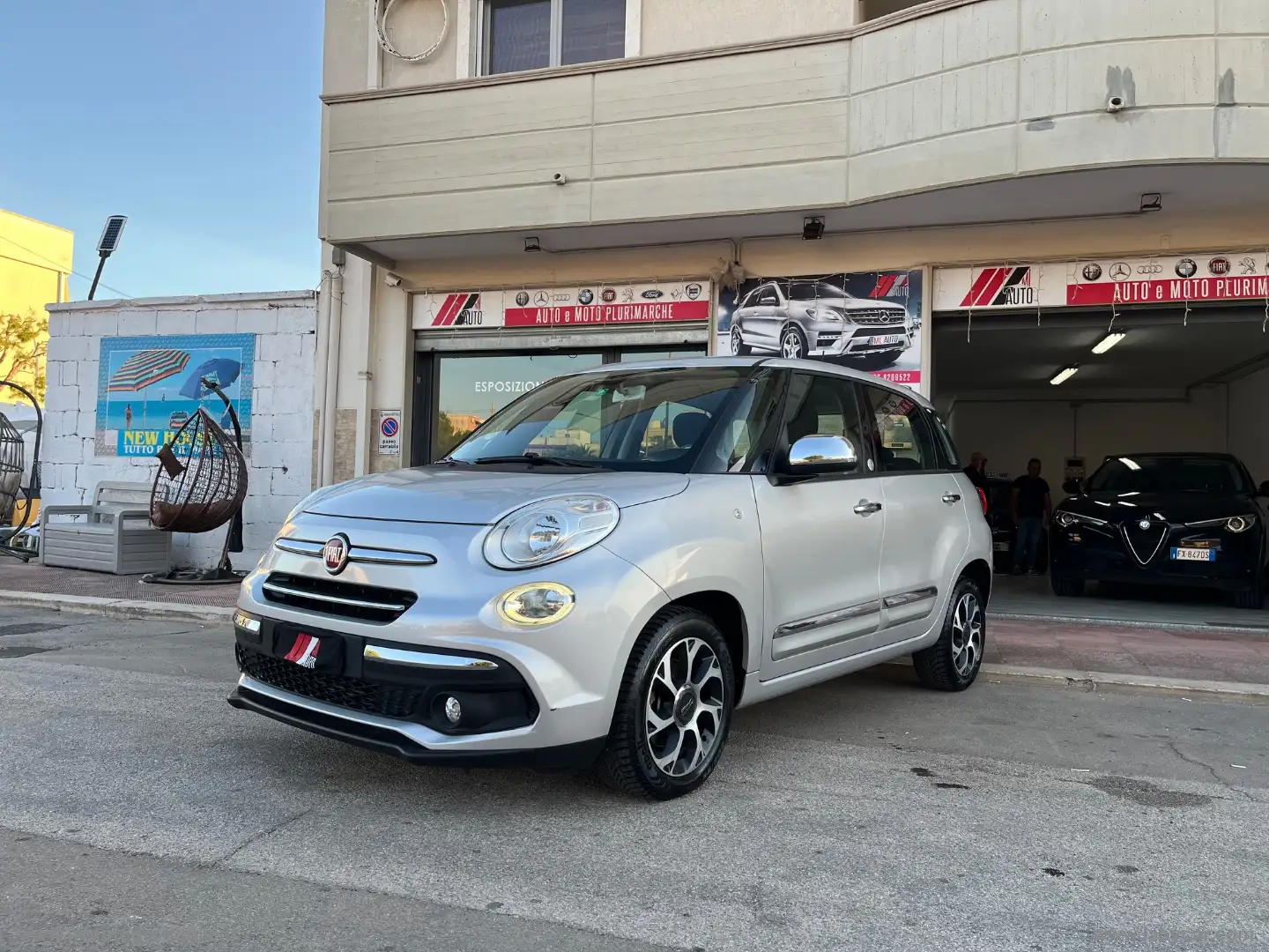 Fiat 500L 1.3 MJT 95 CV Mirror Gris - 1