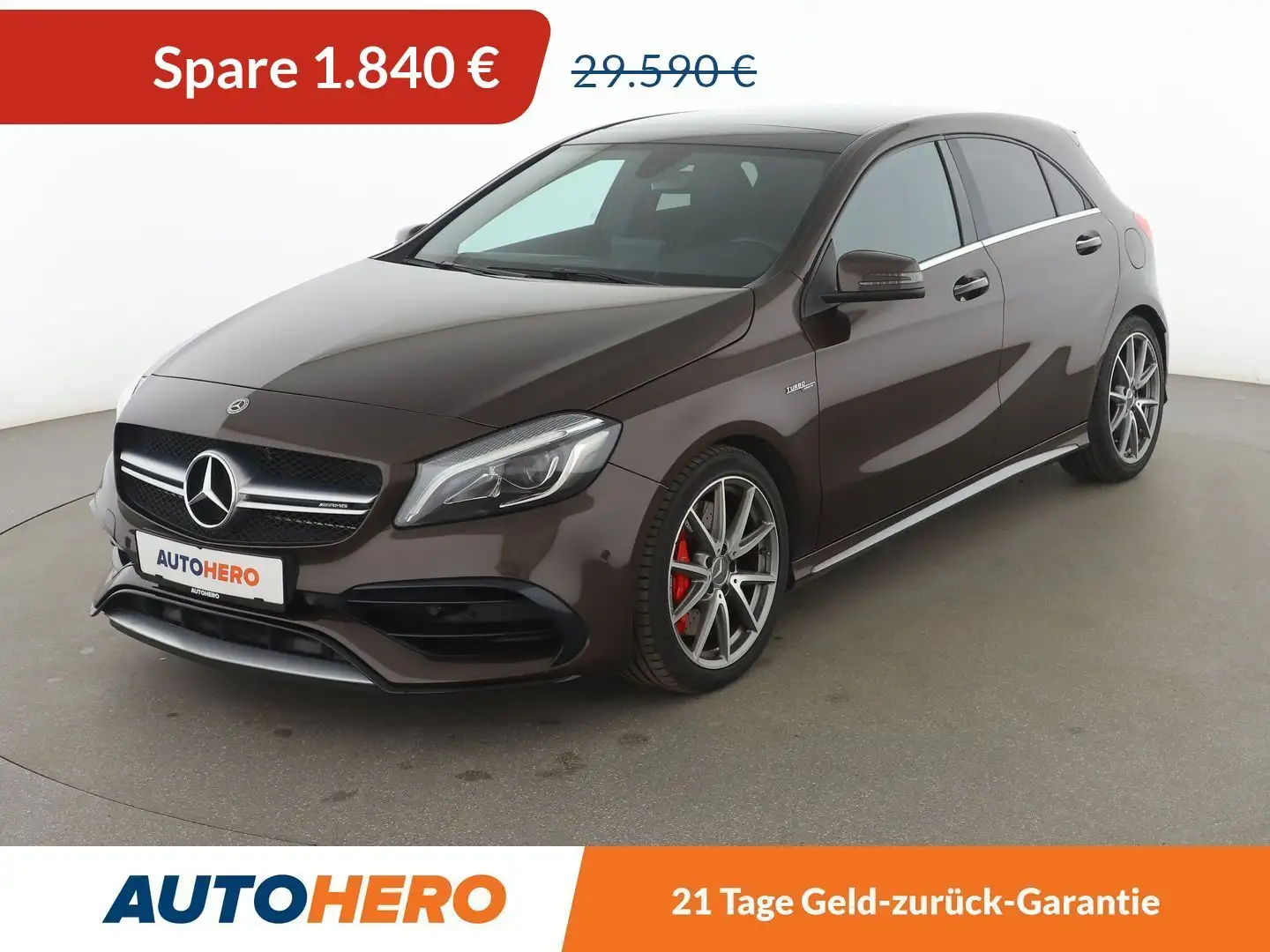 Mercedes-Benz A 45 AMG A 45 AMG 4Matic Sport Aut.*NAVI*LED*TEMPO*CAM* Braun - 1