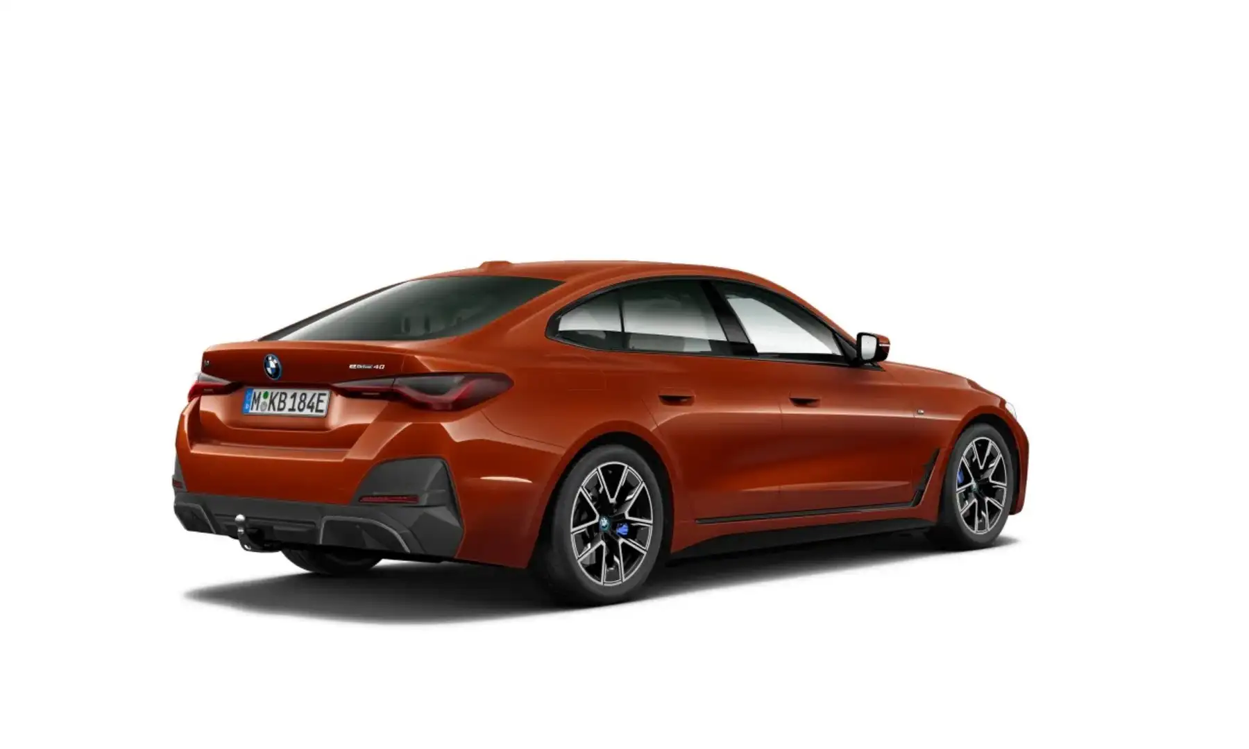 BMW i4 eDrive40 M Sport || Glasda. AHK DrivingAssProf. Orange - 2