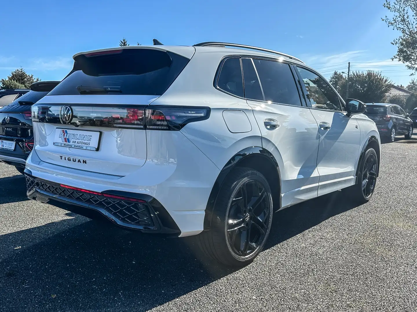 Volkswagen Tiguan R-Line Allrad KLIMA NAVI ALU Blanc - 2
