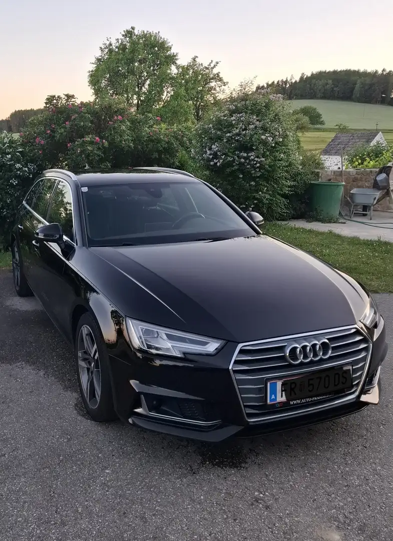 Audi A4 Avant 2,0 TDI Sport S-tronic Schwarz - 2