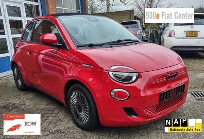 Fiat 500 E-24KW- Cabrio-Red Special Edition- 2000 Subsidie-