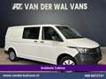 Volkswagen T6.1 Transporter 2.0 TDI L2H1 Dubbele Cabine Euro6 Airco | 5-Zits | Blanc - thumbnail 1