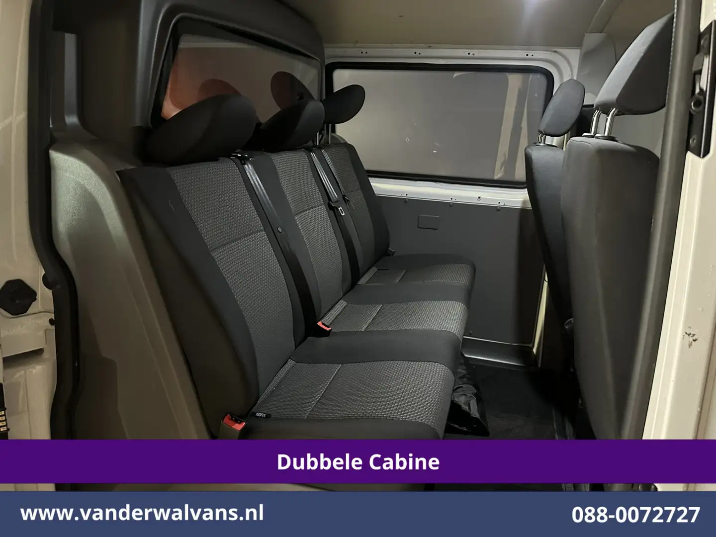 Volkswagen T6.1 Transporter 2.0 TDI L2H1 Dubbele Cabine Euro6 Airco | 5-Zits | Blanc - 2