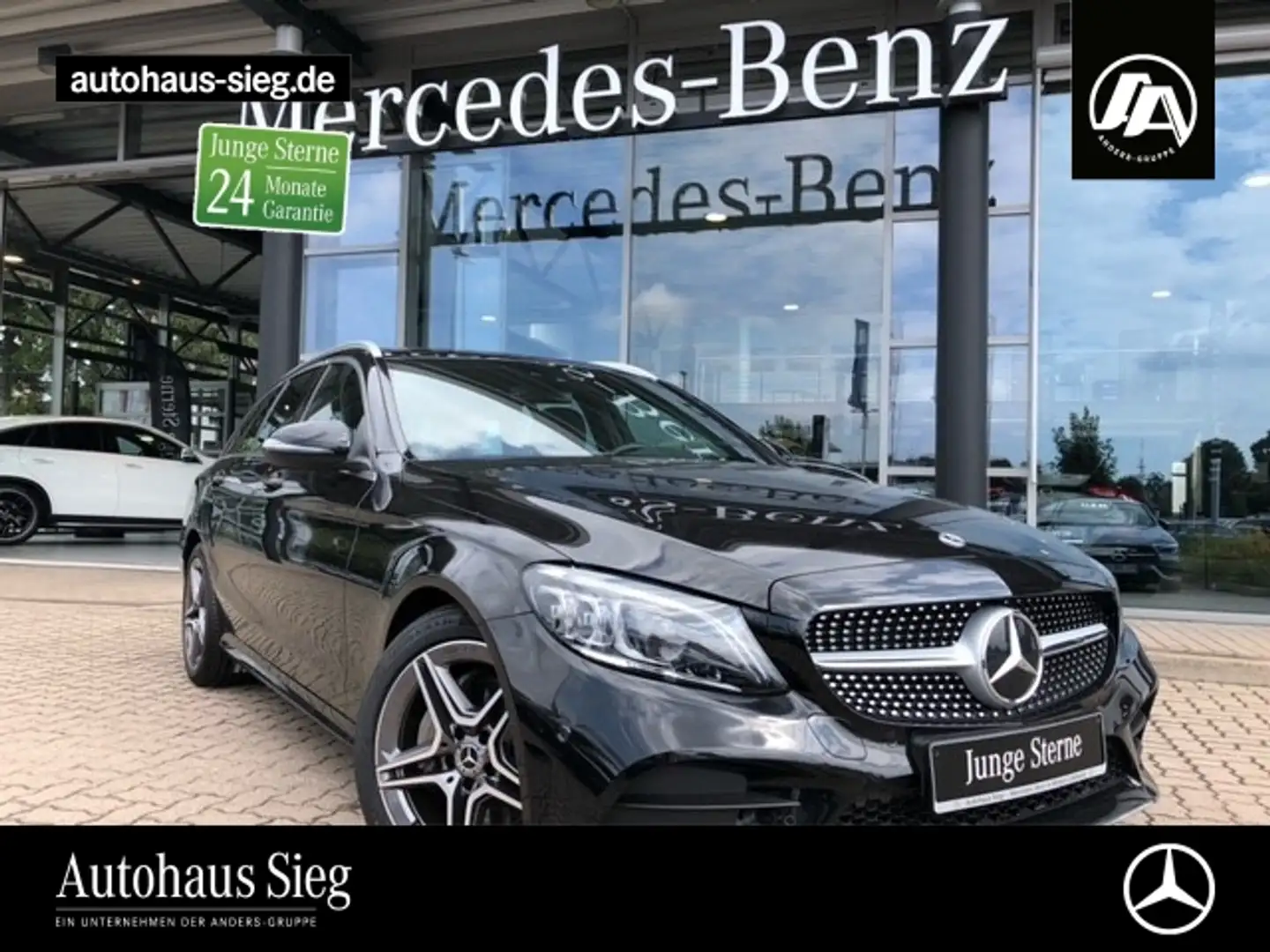 Mercedes-Benz C 200 T AMG+Pano+Spur-P.+LED+Kamera+Navi+SHZ+PDC Noir - 1