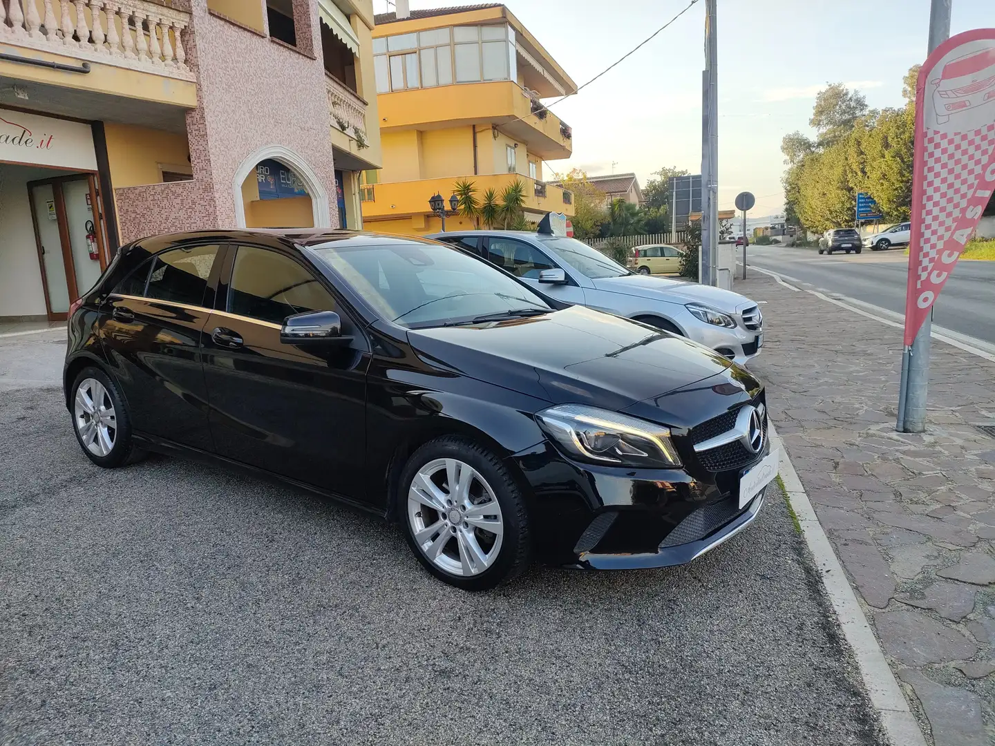 Mercedes-Benz A 200 A 200 d Premium auto my16 Nero - 2