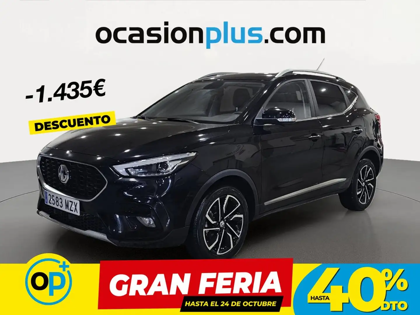 MG ZS 1.5 VTi-Tech Luxury 78kW Negro - 1