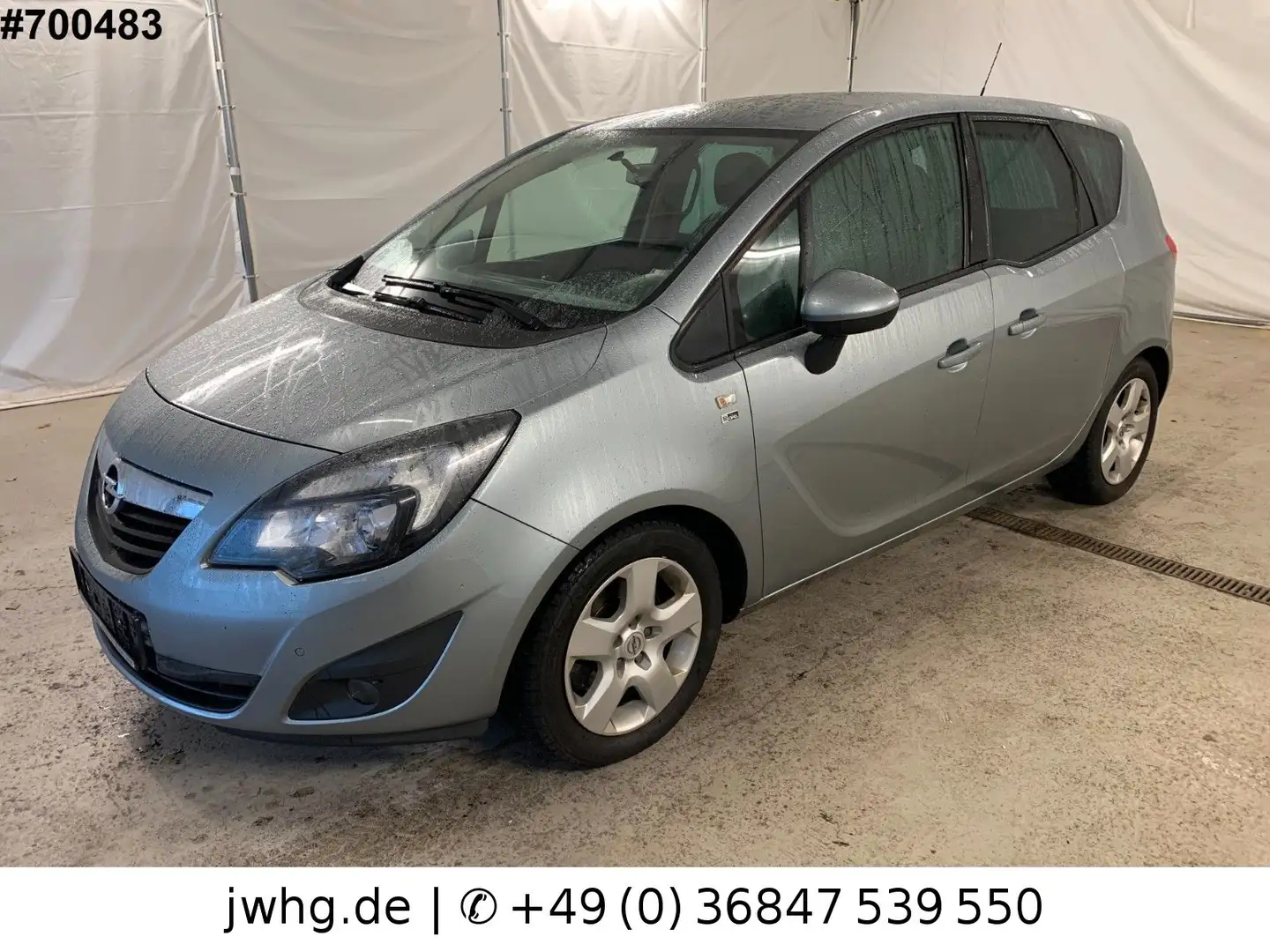 Opel Meriva B 150 Jahre Opel Leder ALUS Klimaaut 2z Silber - 1