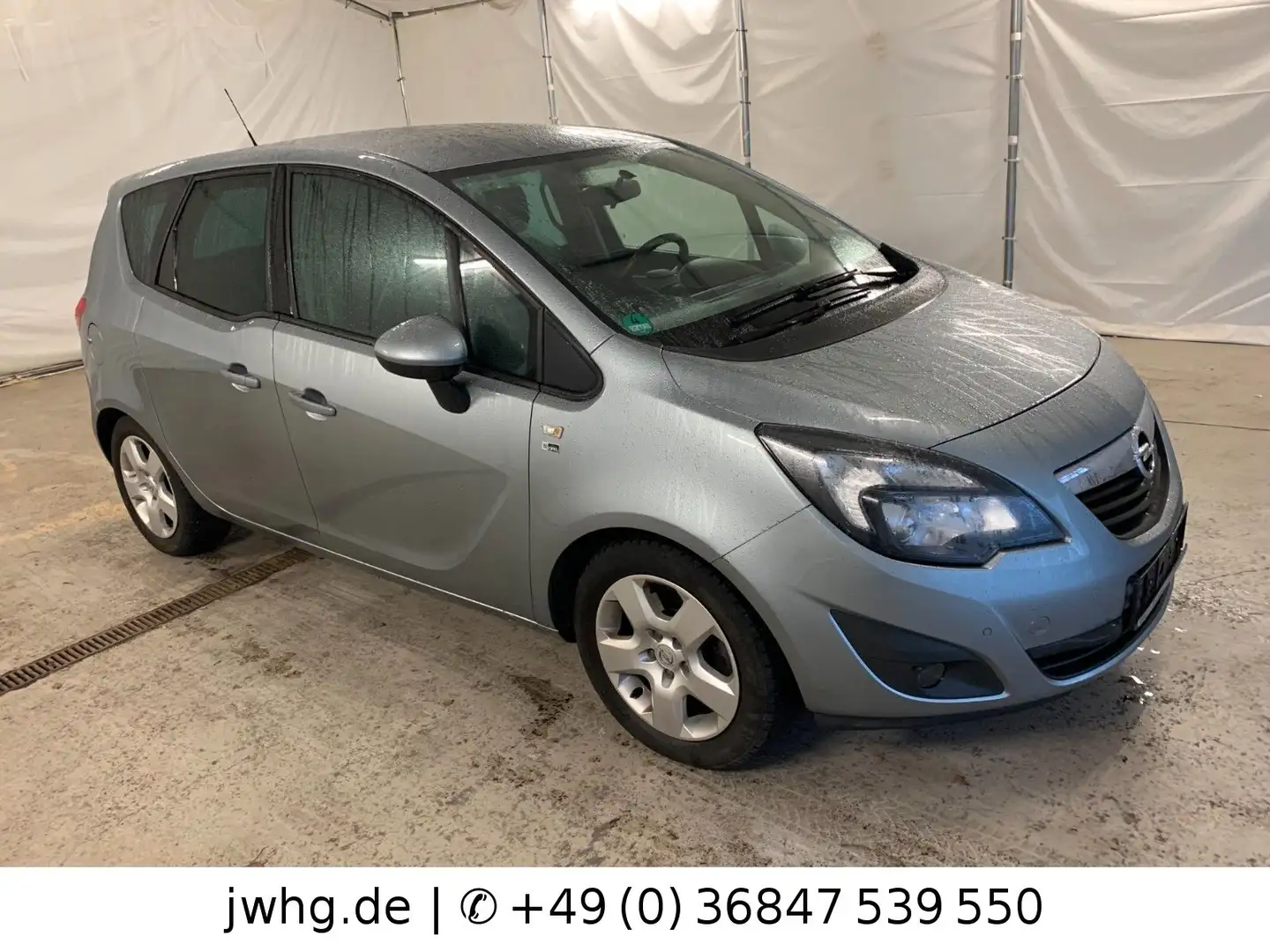 Opel Meriva B 150 Jahre Opel Leder ALUS Klimaaut 2z Silber - 2