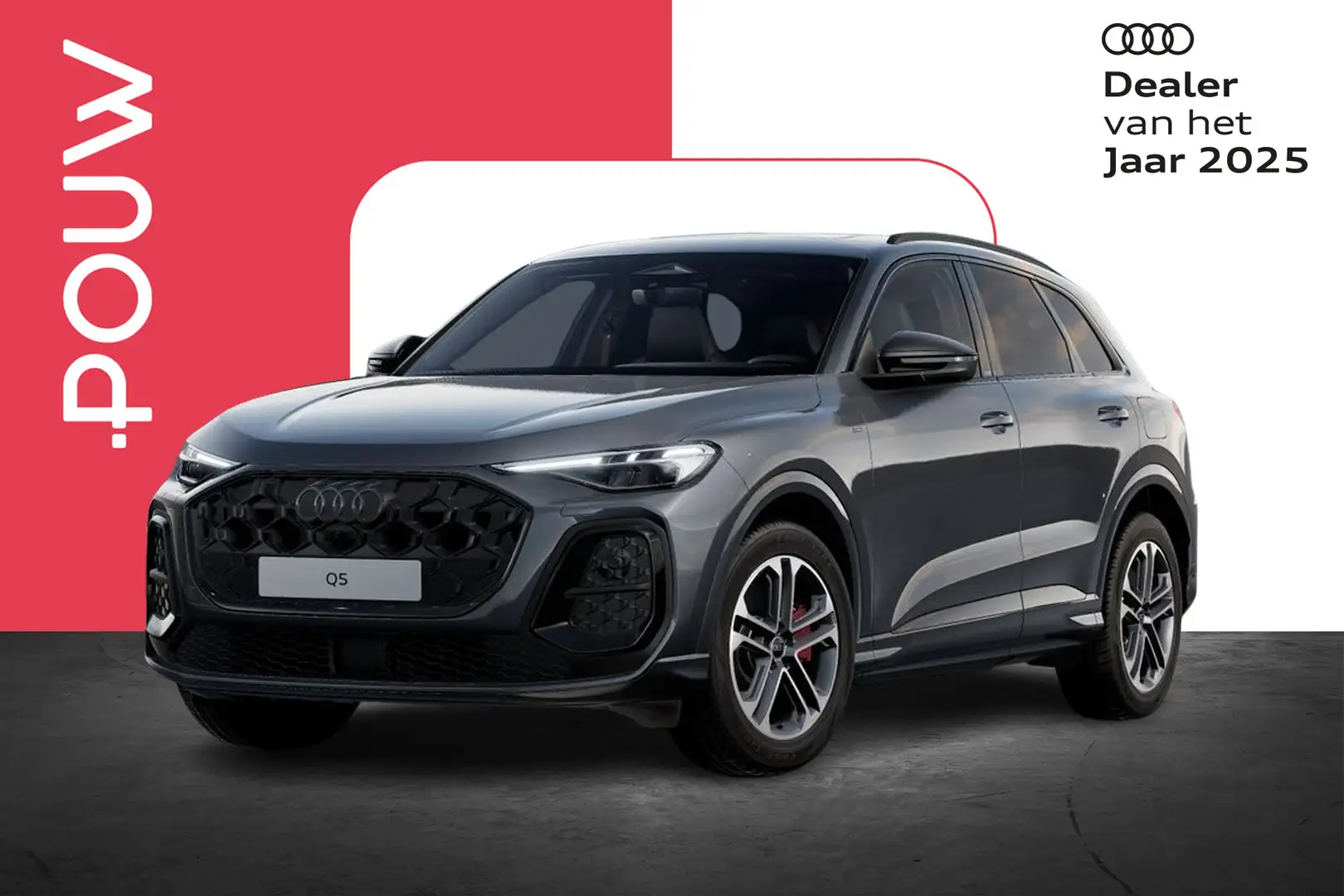 Audi Q5 2.0 TFSI e-hybrid quattro S edition Competition | Grijs - 1