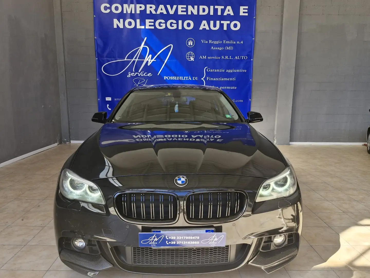 BMW 525 525d xdrive Msport automatic Černá - 2