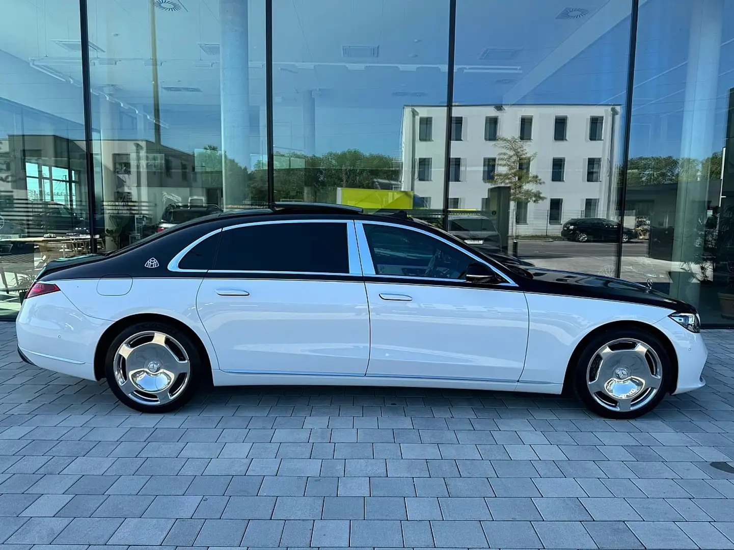 Mercedes-Benz S 580 e MAYBACH PHEV 4MATIC *2-TON*First-Class Fond*B... Weiß - 2