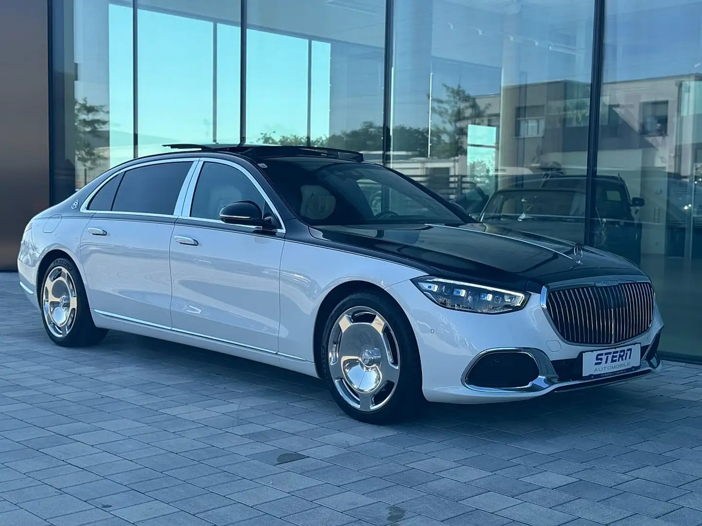 Mercedes-Benz S 580 e MAYBACH PHEV 4MATIC *2-TON*First-Class Fond*B... Blanc - 1