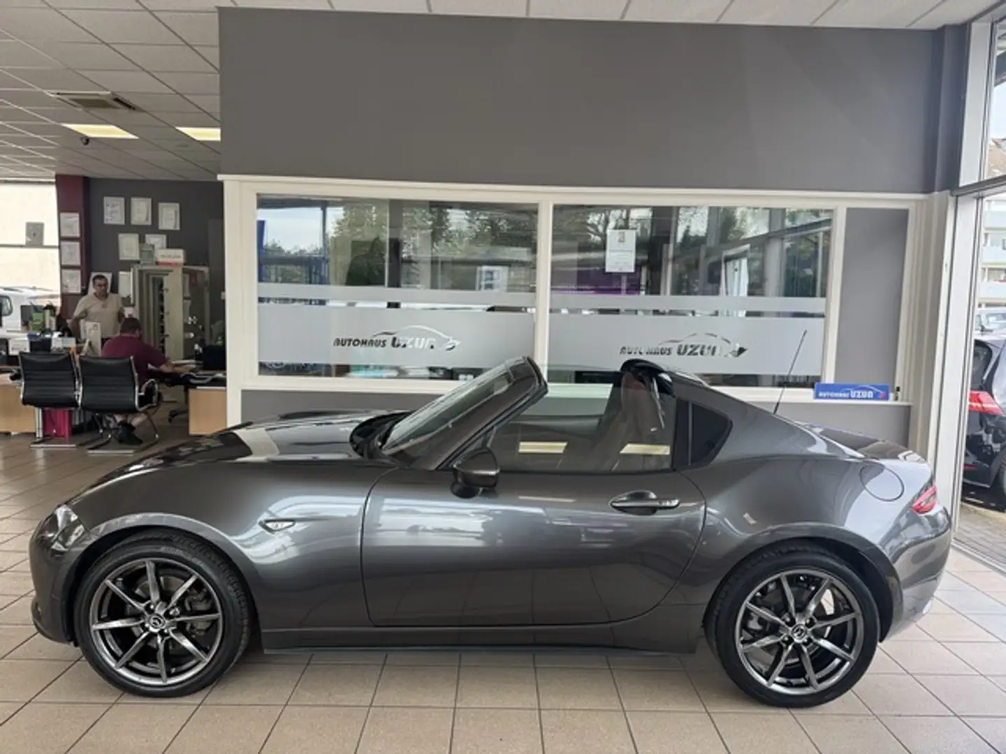 Mazda MX-5 Sports-Line RF Leder Navi PDC 1.Hand 8 fach Negru - 1