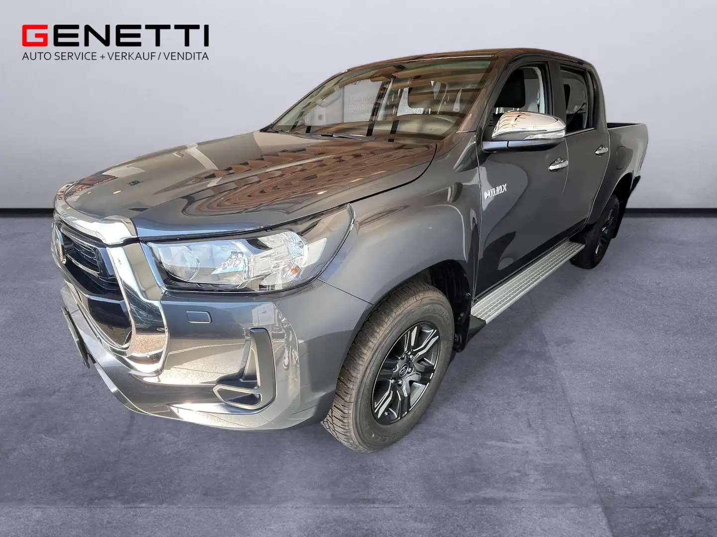 Toyota Hilux 2.8D LOUNGE 204CV MILD HYBRID CAMBIO AUTOMATICO Gris - 1