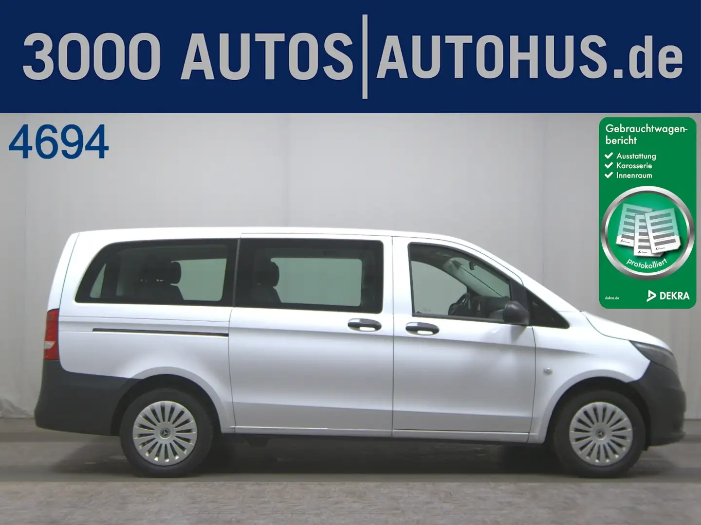 Mercedes-Benz Vito Tourer 114 CDI lang 8-Sitze Navi PDC RFK Alb - 1