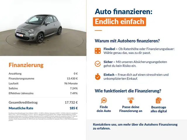 Fiat 500c view 2