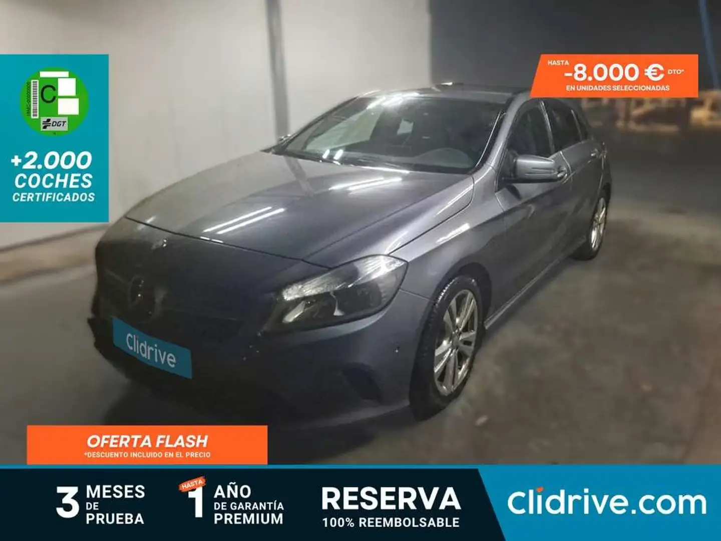 Mercedes-Benz A 200 d Style Gris - 1