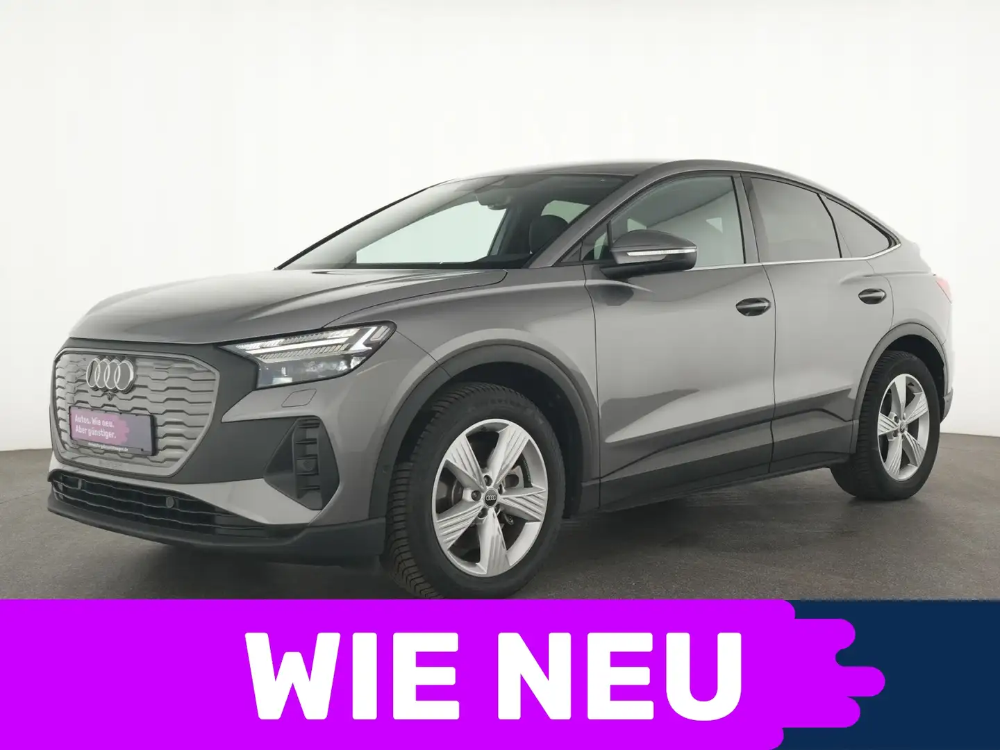 Audi Q4 e-tron Sportback ACC|Navi|AHK|Matrix-LED Gris - 1