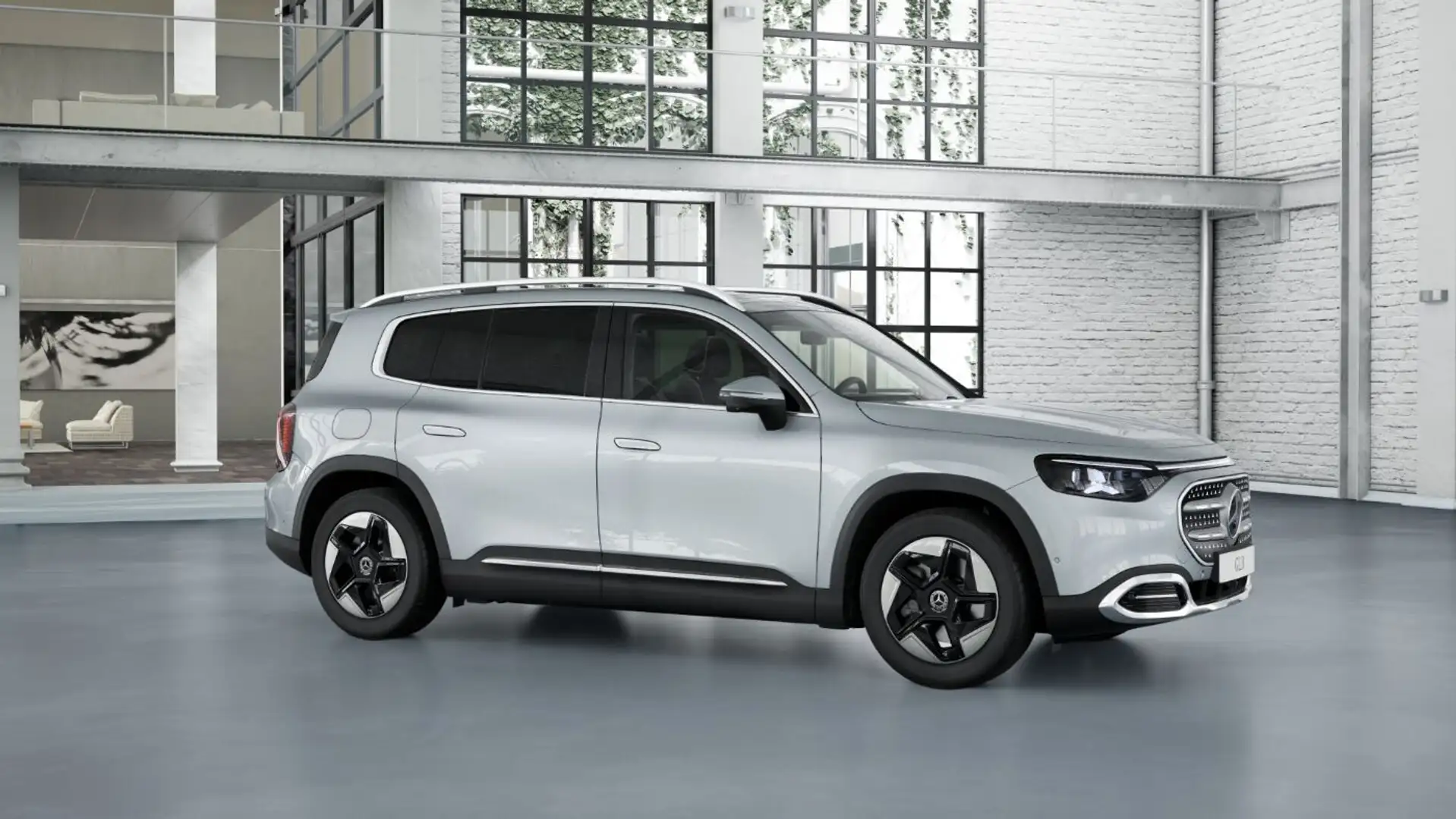 Mercedes-Benz GLB 250 + EQ Navi,Rückfahrkamera,Klimaautomatik Silber - 2