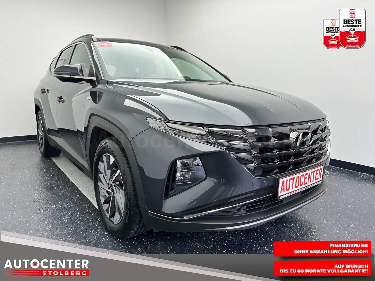 Hyundai TUCSON Trend Mild-Hybrid 2WD "PANO-NAVI-CAM" Grau - 2