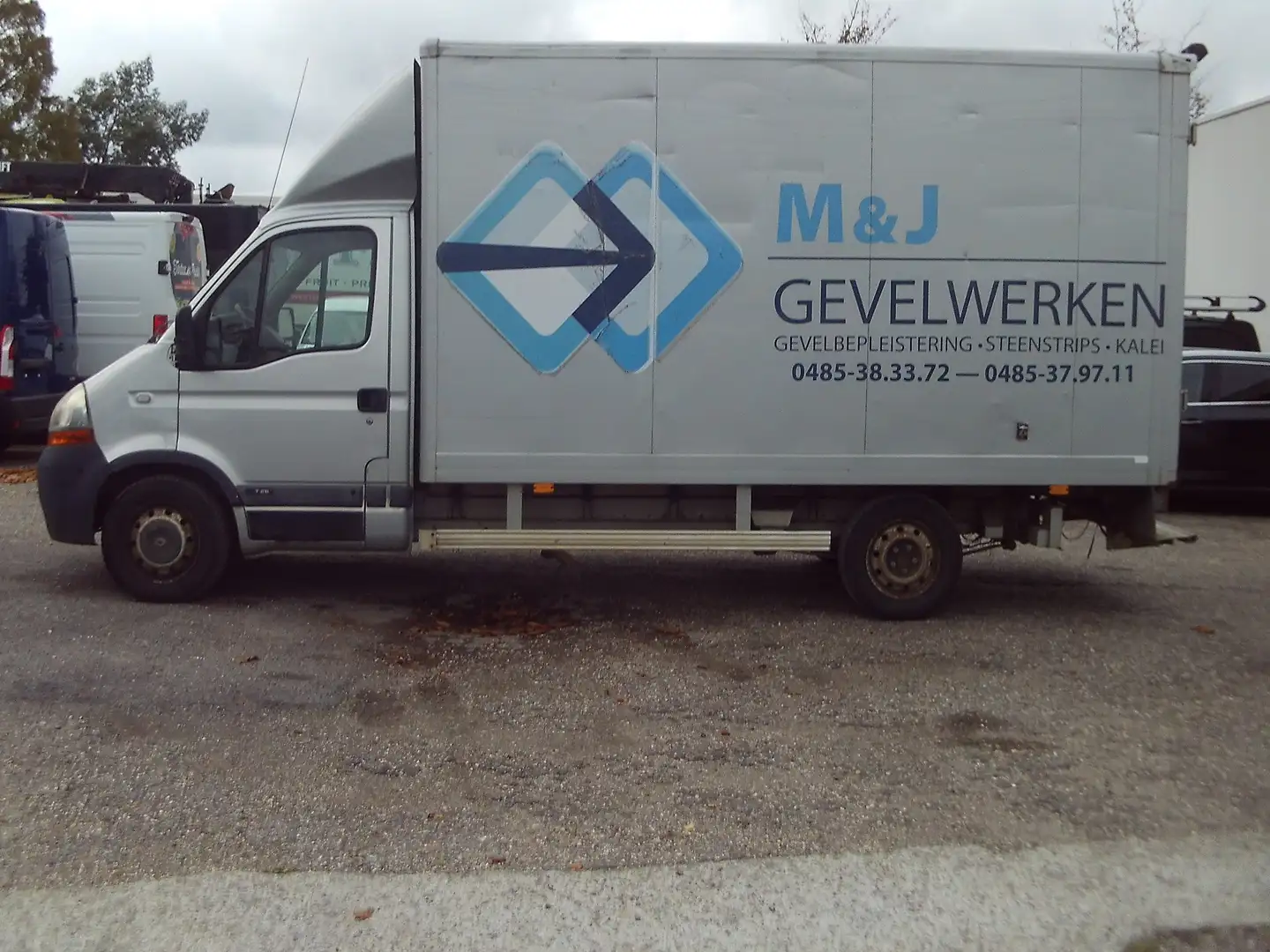 Renault Master 2.5 dCi koffer 4.10 lang+airco+++++ Grijs - 1