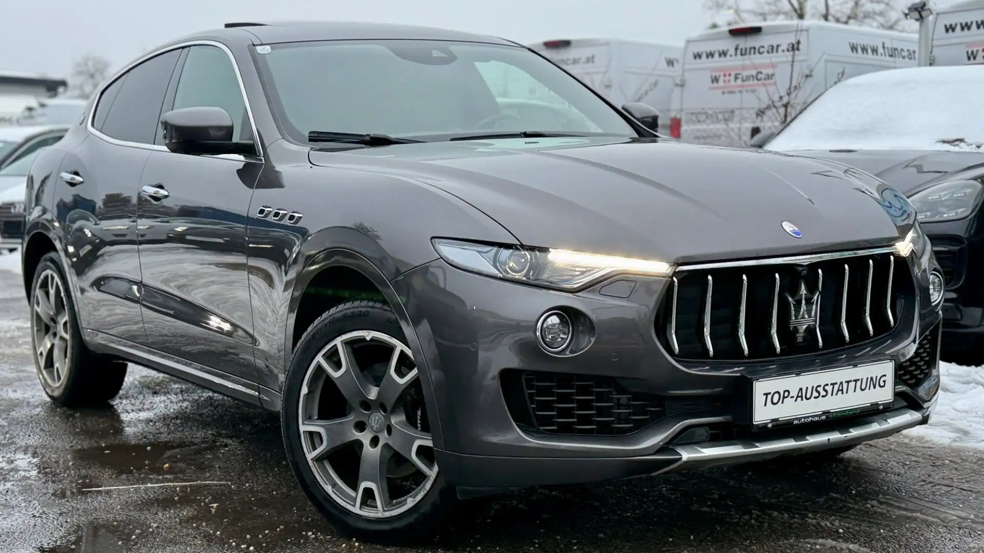 Maserati Levante 3,0 V6 Diesel *TOP-Ausstattung +Finanzierung mögl Braun - 2