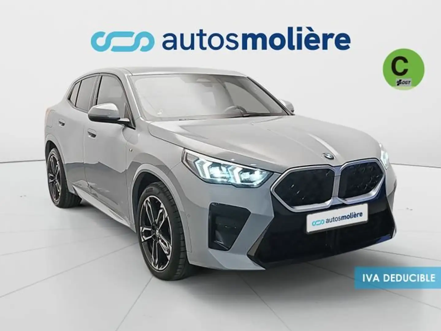 BMW X2 sDrive 18dA Gris - 2