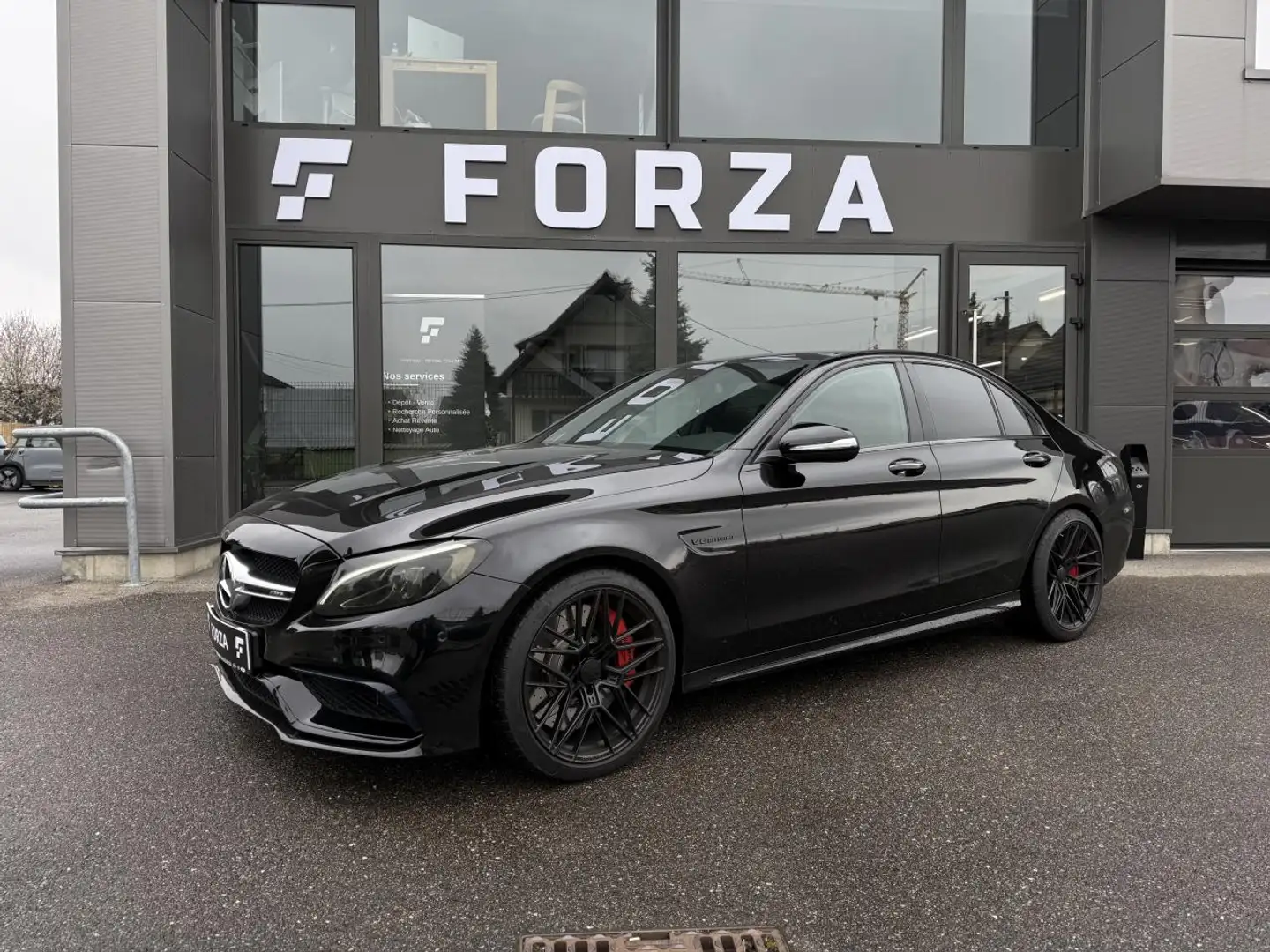 Mercedes-Benz C 63 AMG C 63 S - BVA Speedshift MCT AMG 510ch Noir - 1