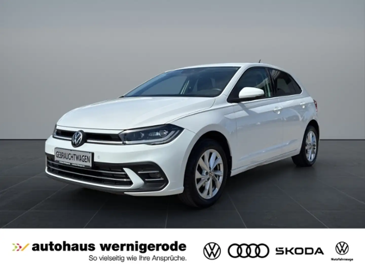 Volkswagen Polo Style 1.0TSI *Matrix-LED*Navi*App*SHZ* Weiß - 1