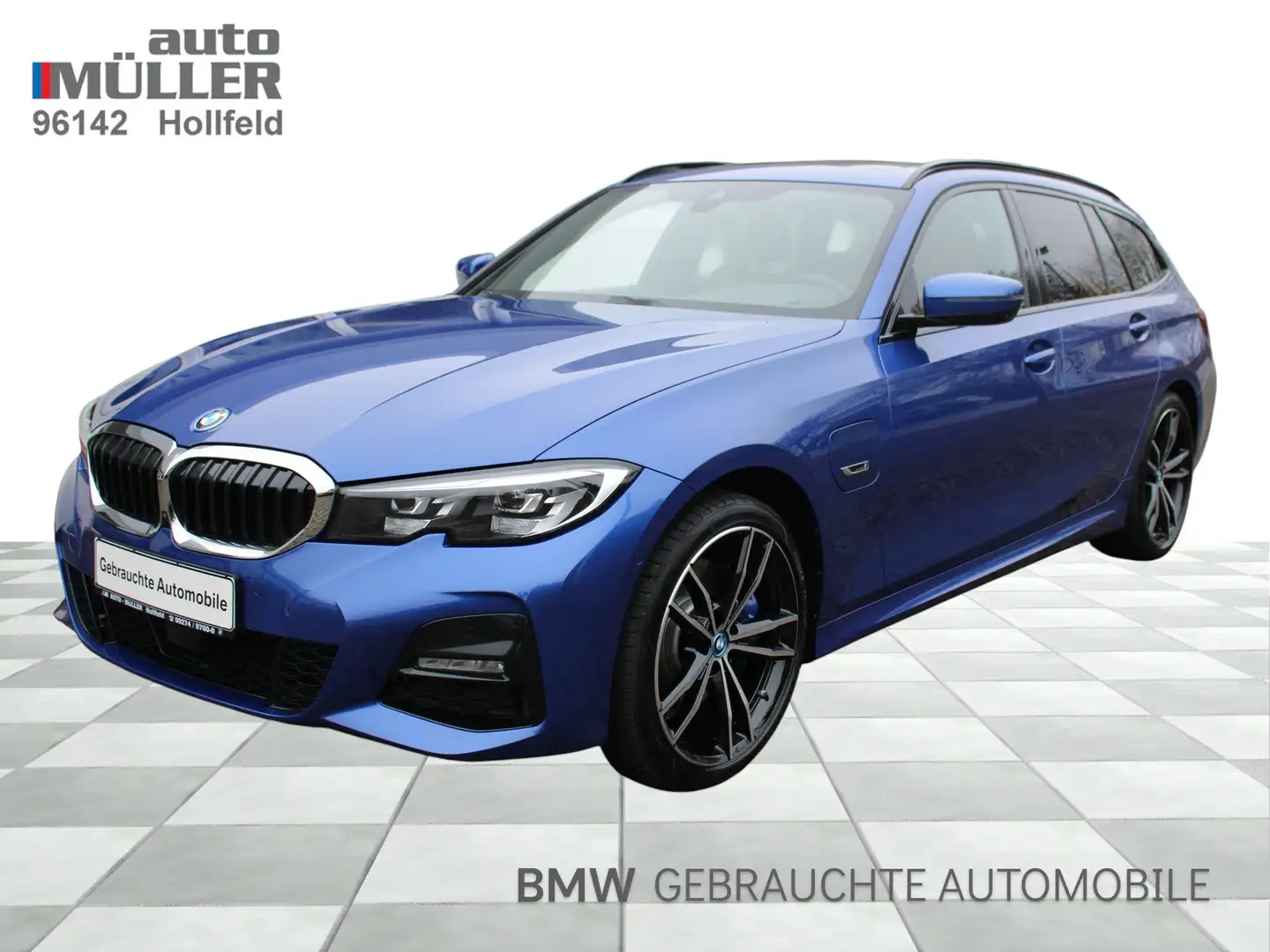 BMW 330 e Touring (2019 - 2022) M Sport AHK Pano RFK LED D Blau - 1