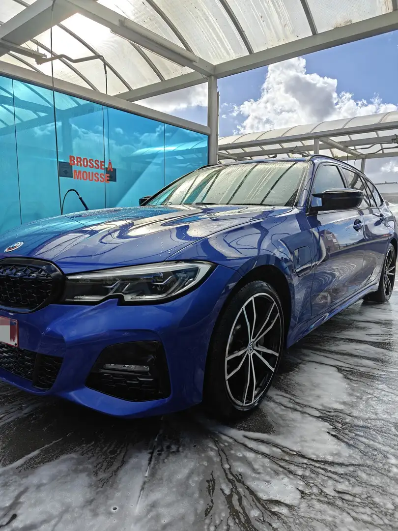 BMW 330 G21 330e M sport 2022 GARANTIE BMW Blauw - 1