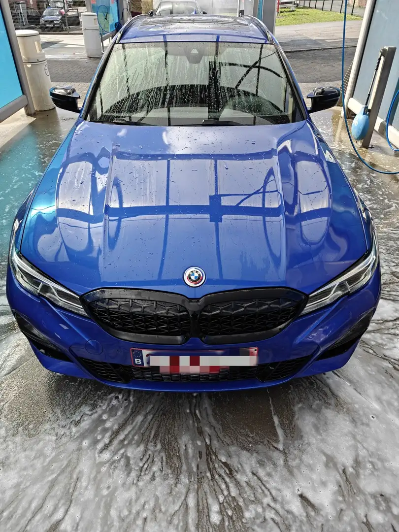 BMW 330 G21 330e M sport 2022 GARANTIE BMW Blauw - 2