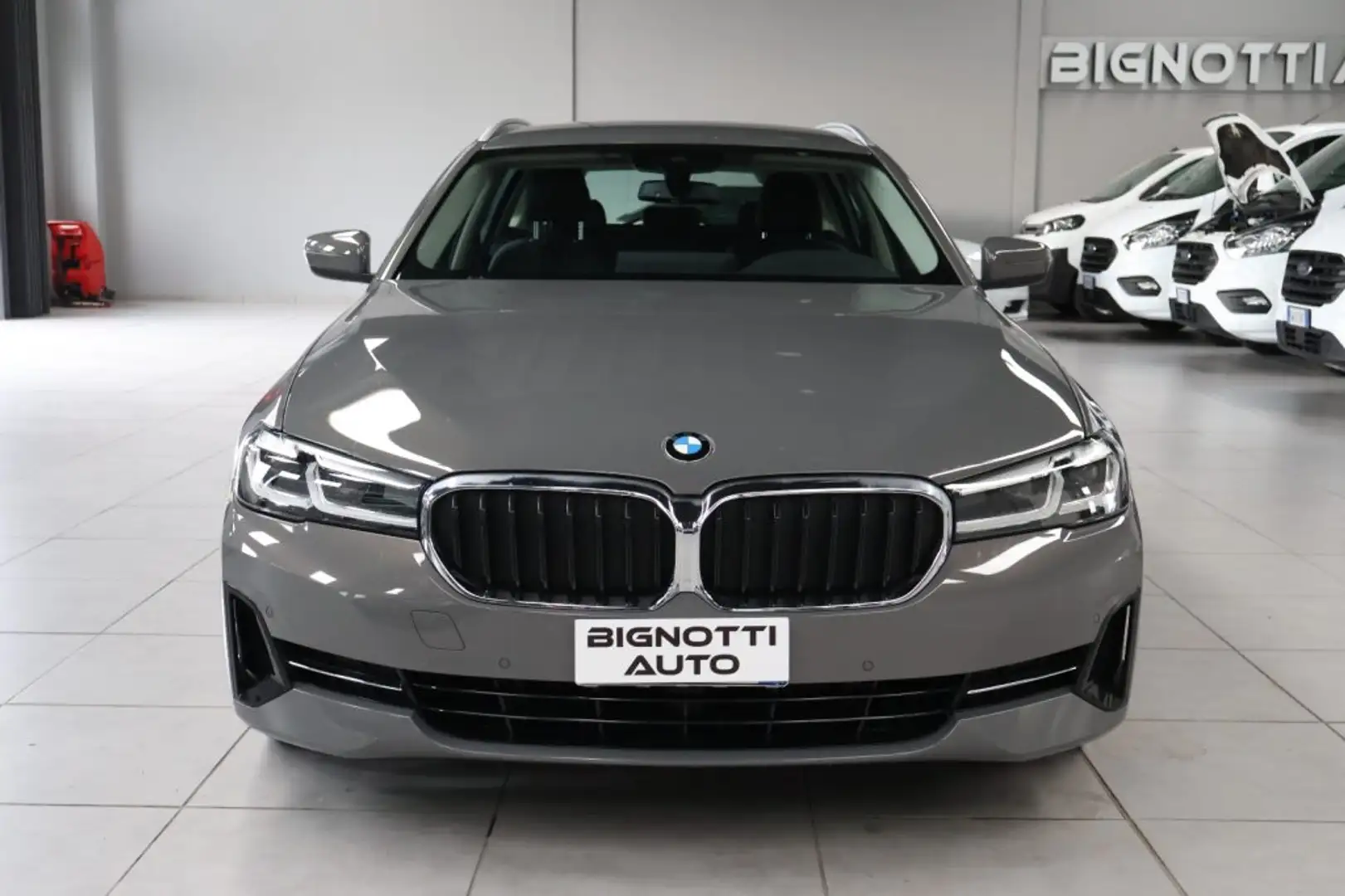 BMW 530 e xDrive Touring Business-AUDIO HARDMAN KARDON Gris - 2