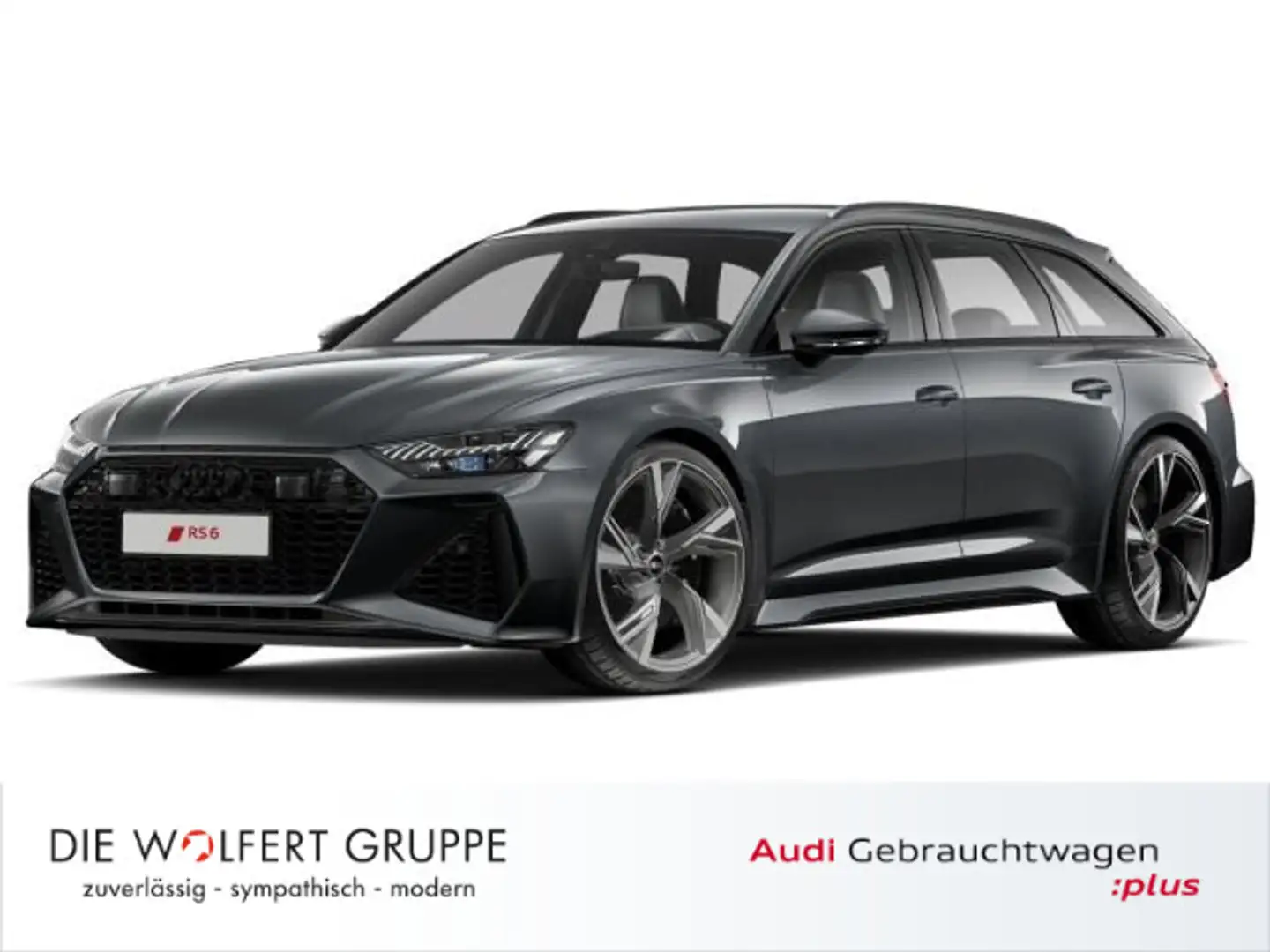 Audi RS6 RS-SPORTAGA*ACC*RFK*AHK*B&O Grey - 1