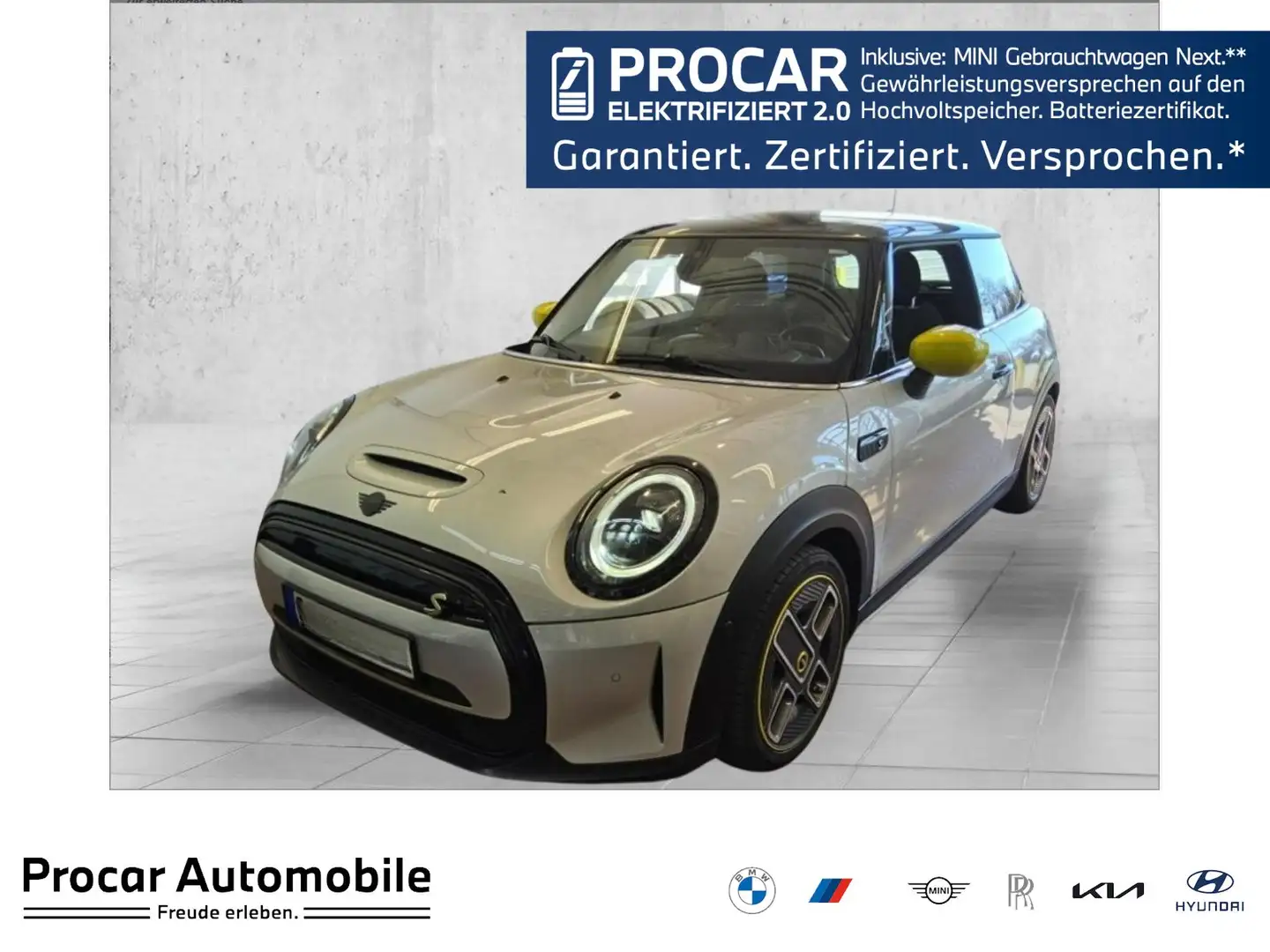 MINI Cooper SE HUD ACC RFK NAVI LED PDC V+H DAB LM Gris - 1