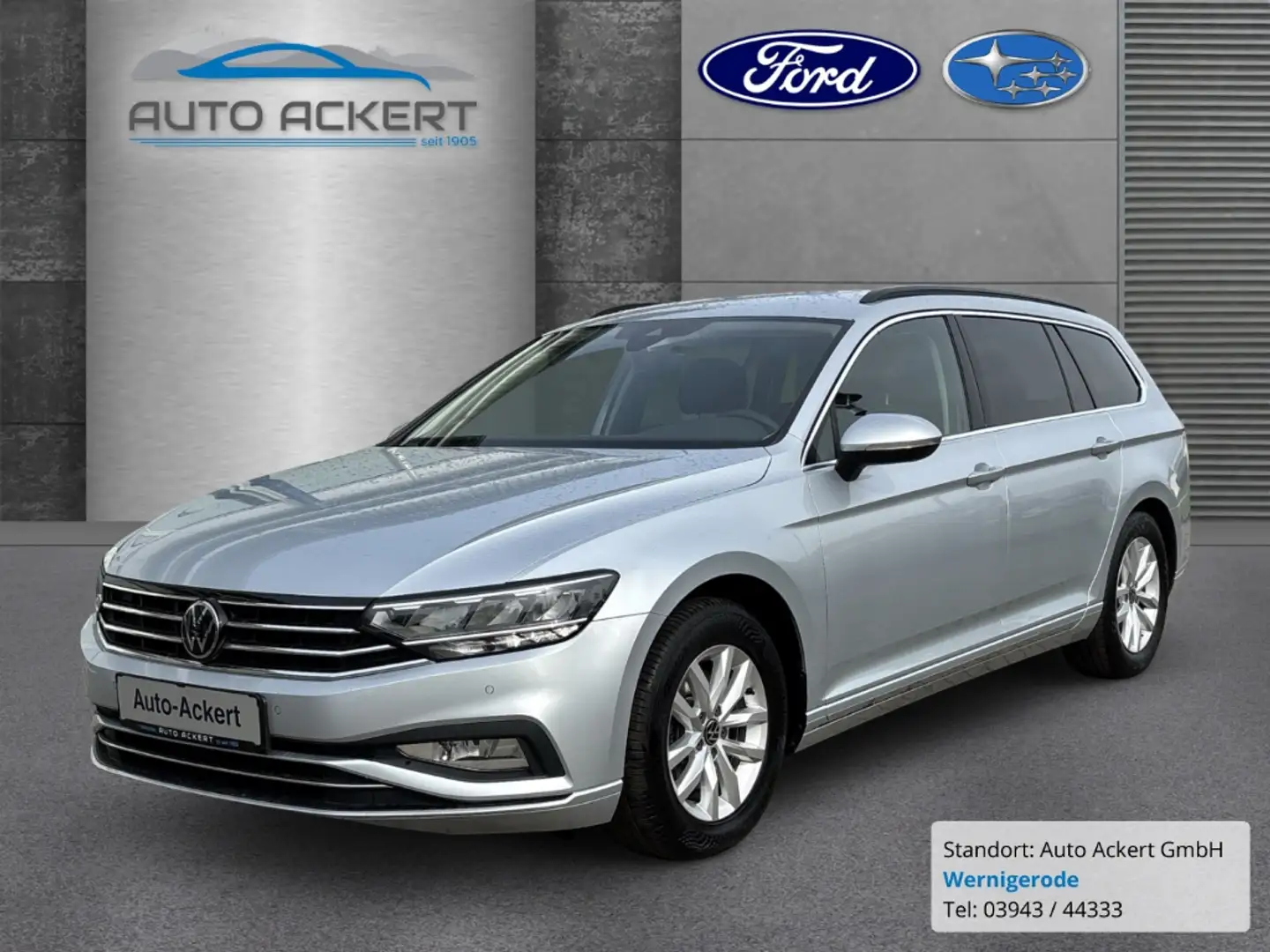 Volkswagen Passat Variant 2.0 TDI Business DSG Navi LED Sitzh. AHK Argent - 1