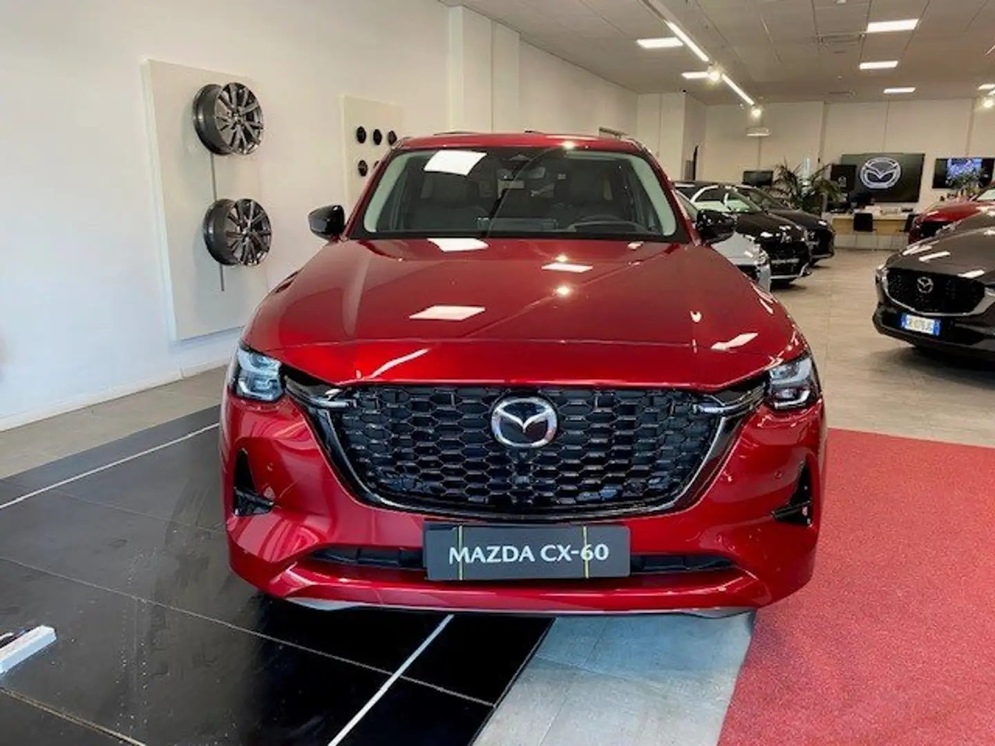 Mazda CX-60 2,5 e-SKYACTIVE PHEV 327 CV AWD 8AT HOMURA Rouge - 2