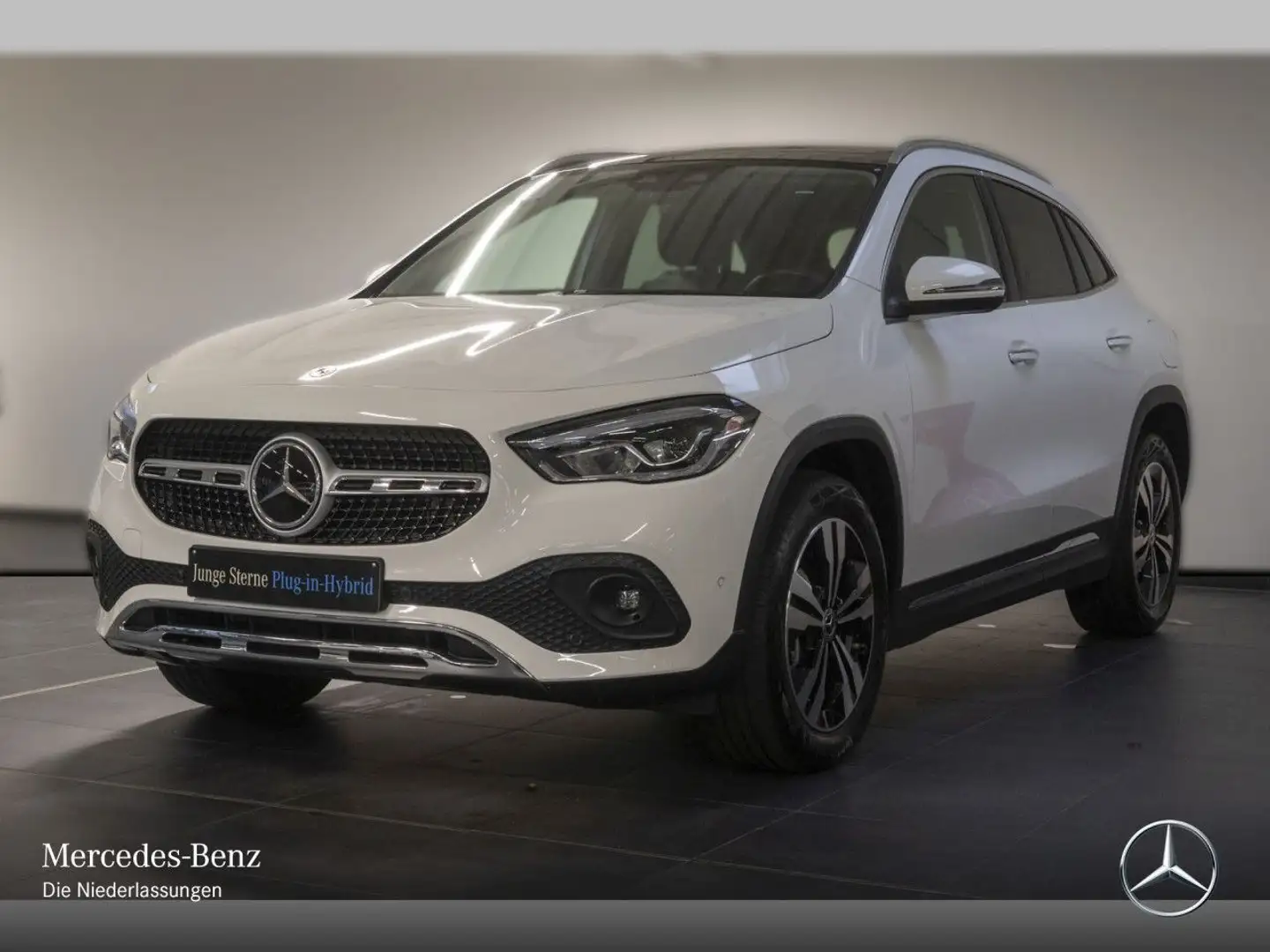 Mercedes-Benz GLA 250 e PROGRESSIVE+PANO+AHK+LED+KAMERA+KEYLESS Weiß - 2