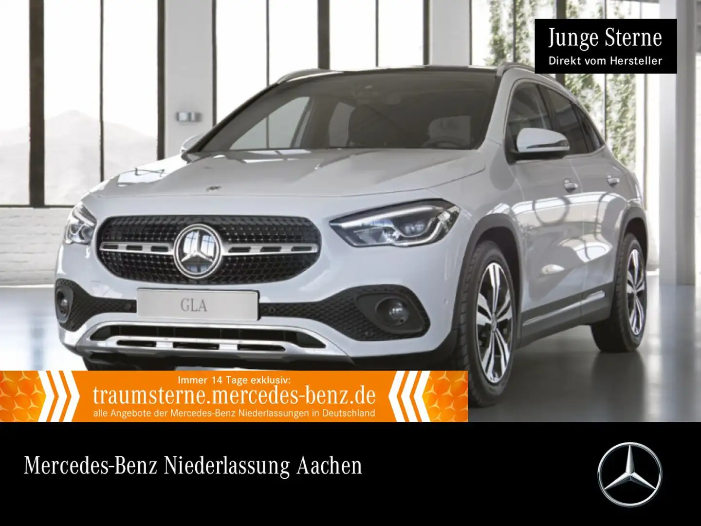 Mercedes-Benz GLA 250 e PROGRESSIVE+PANO+AHK+LED+KAMERA+KEYLESS Weiß - 1