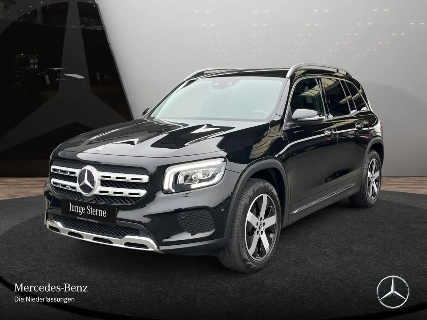 Mercedes-Benz GLB 200 d PROGRESSIVE+AHK+LED+STHZG+KAMERA+TOTW+8G Schwarz - 2