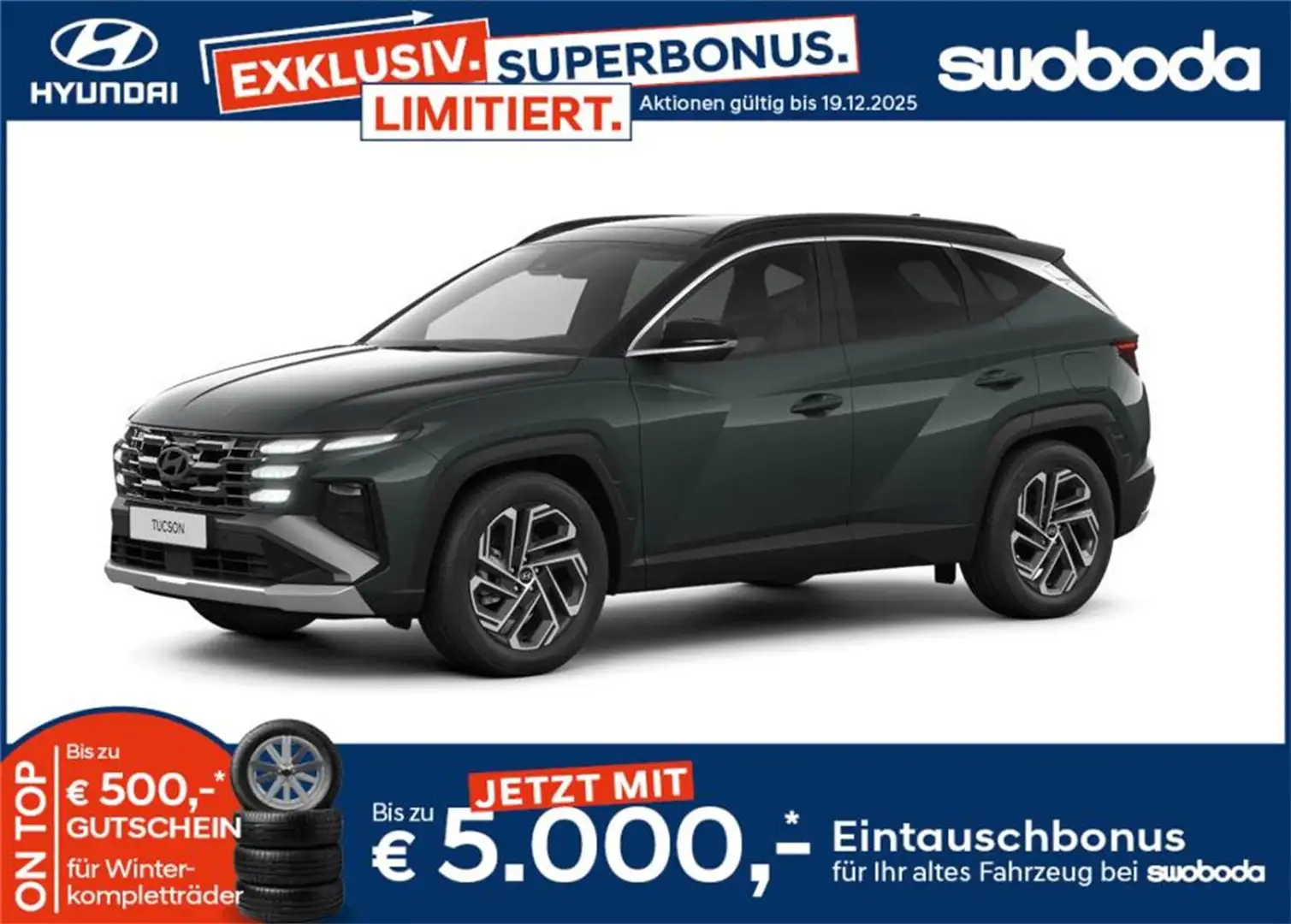 Hyundai TUCSON Tucson Prestige Line 1,6 T-GDi PHEV 4WD AT t5pp1 Verde - 1