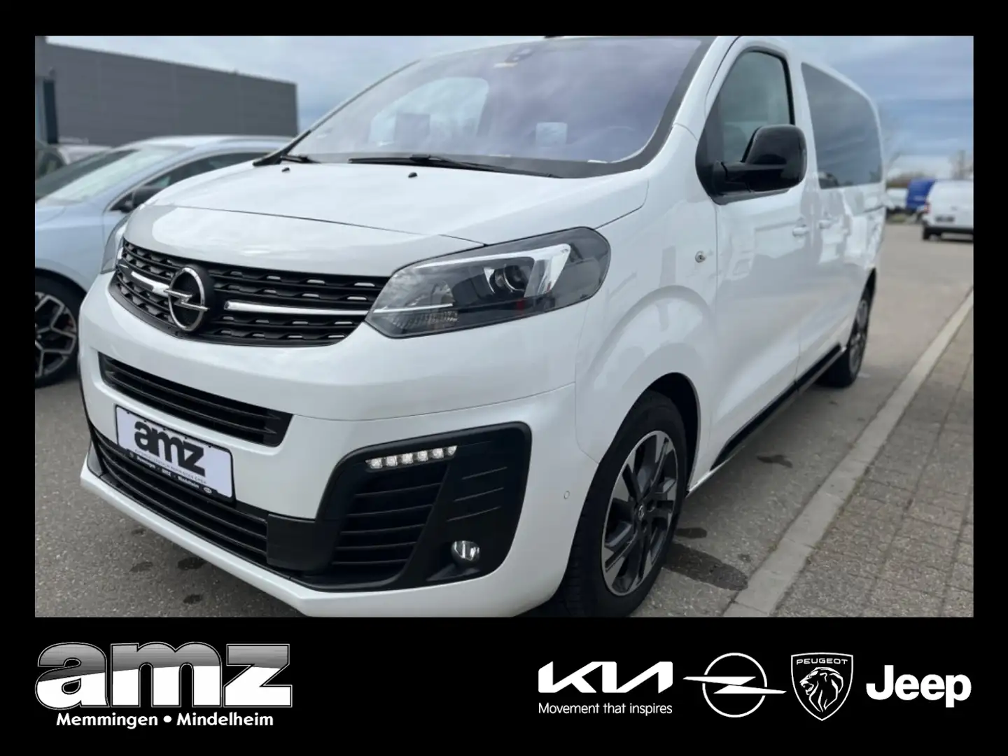 Opel Zafira Life 2.0 ElekSchiebetüren *8-Sitze*Head-up Weiß - 1