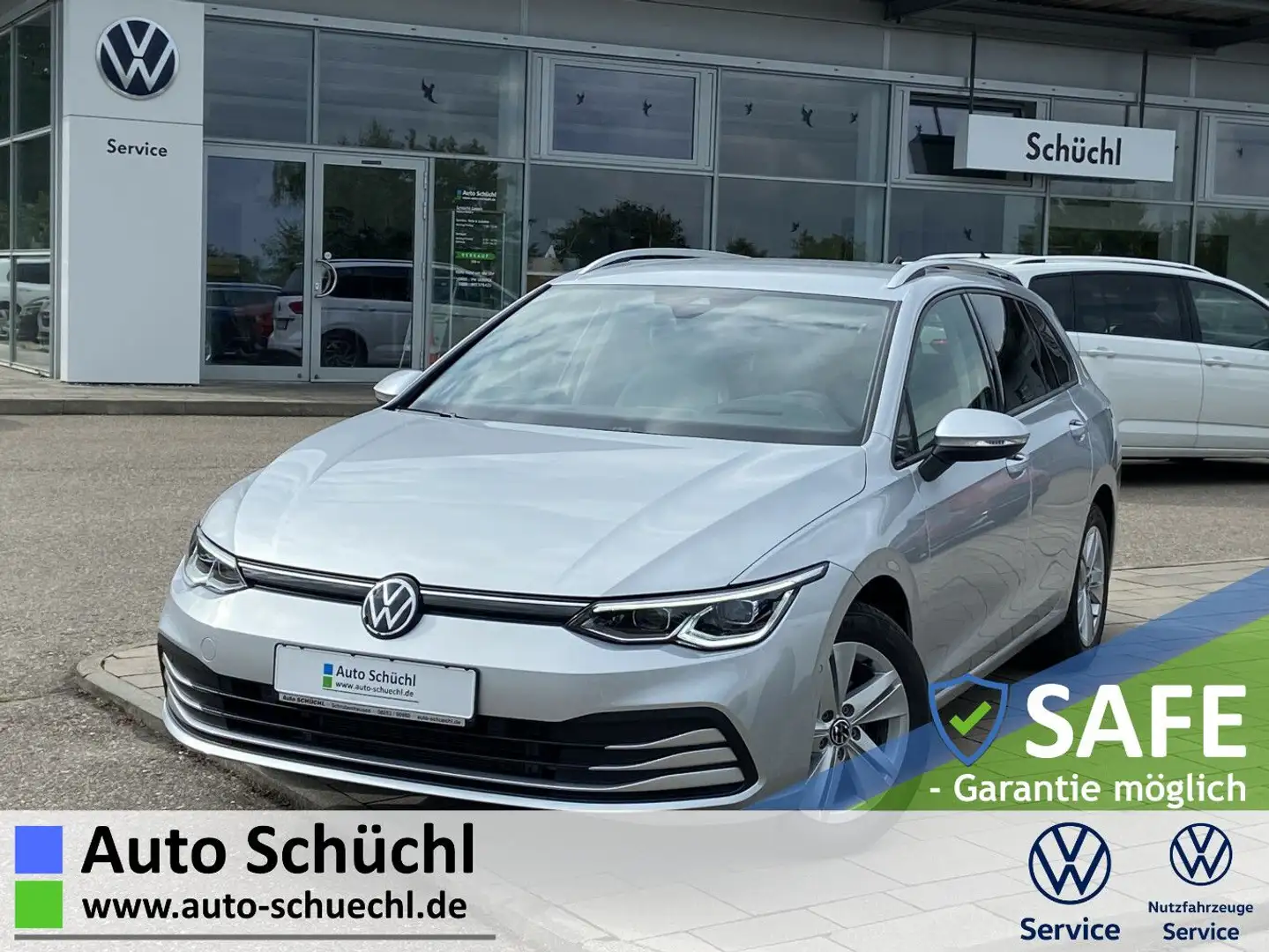Volkswagen Golf Variant 1.5 TSI LIFE NAVI+LED+AHK+MATRIX-IQ Silber - 1