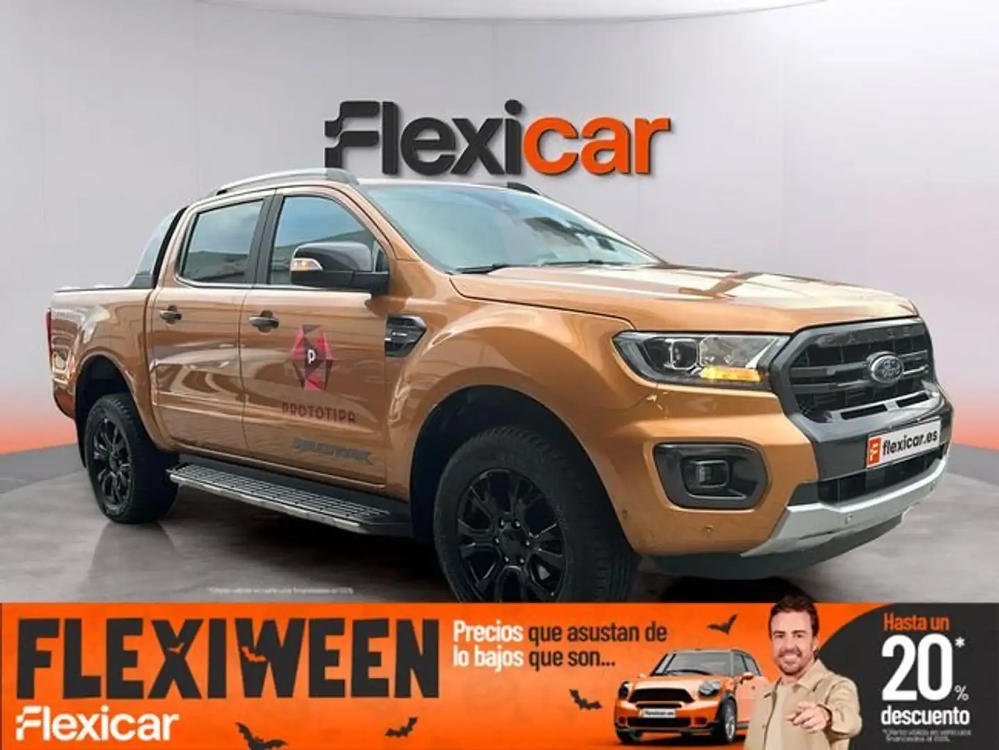 Ford Ranger WILDTRUCK 2.0 157KW TRACCIÓN INTEGRAL Naranja - 1