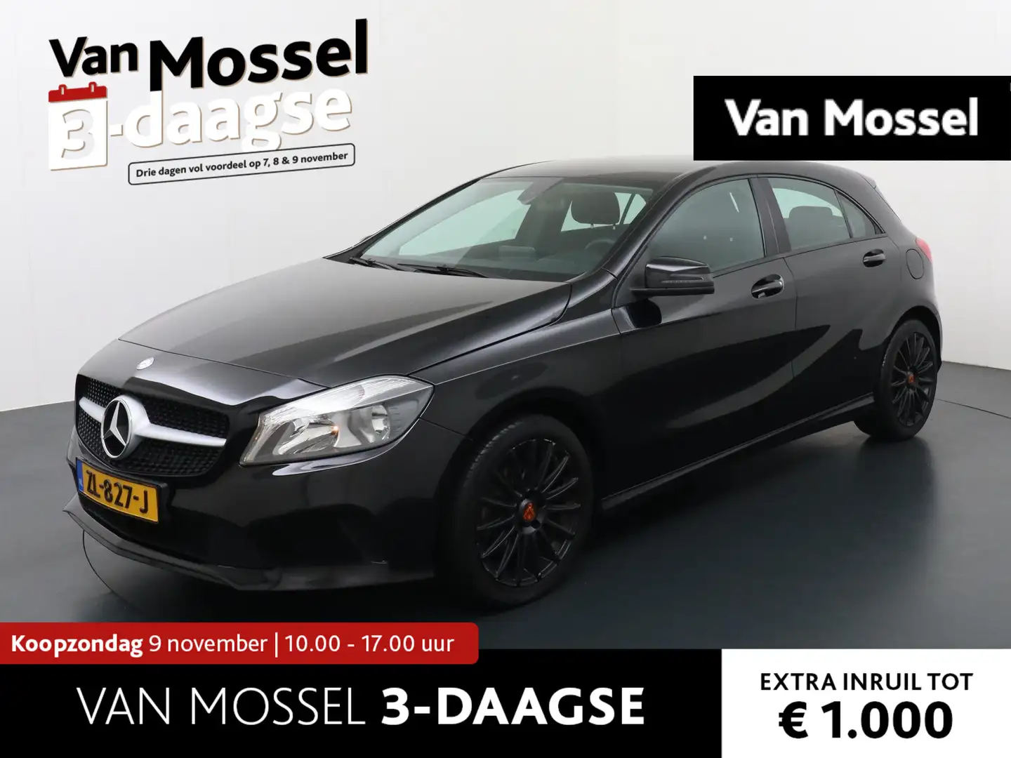 Mercedes-Benz A 160 CDI | Navigatie | LM velgen | Parkeer sensoren Zwart - 1