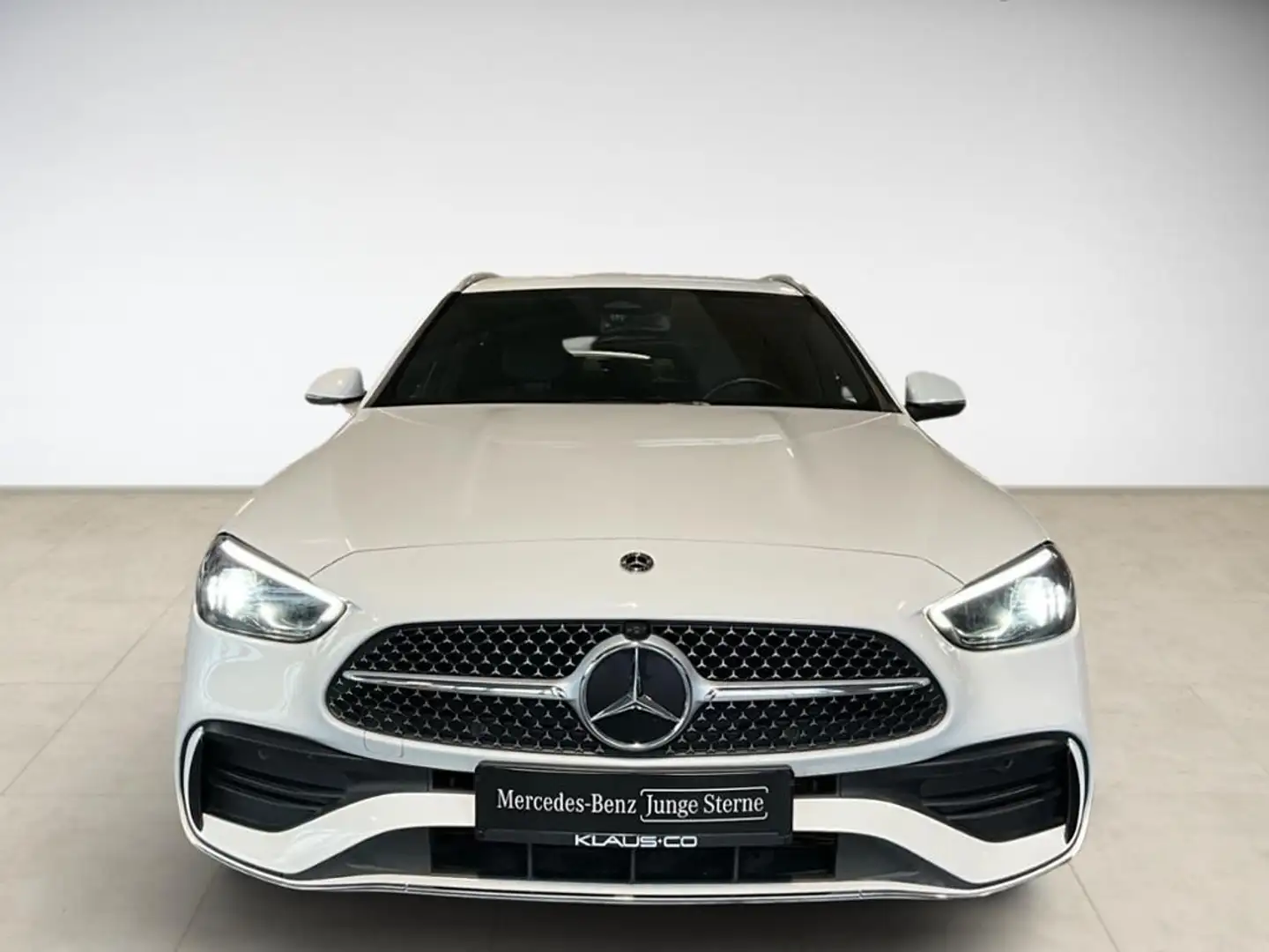 Mercedes-Benz C 300 d T AMG Style ACC AHK AUT Kam. KeyLess LM Weiß - 2
