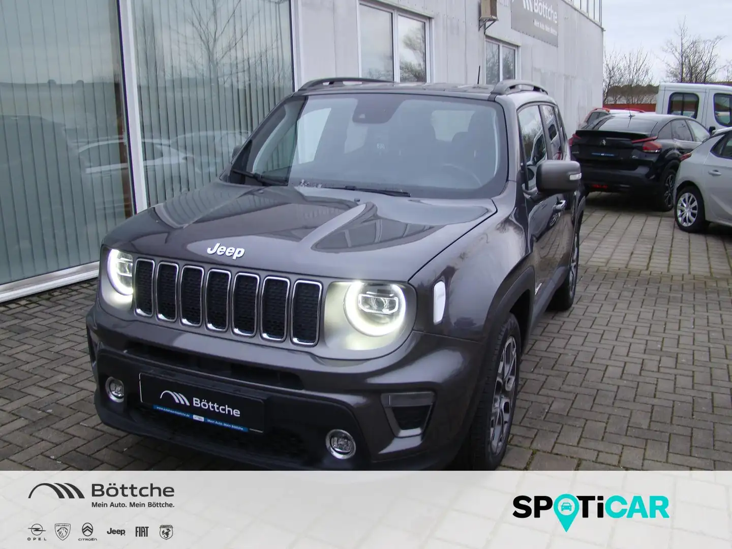 Jeep Renegade Limited FWD 1.0 T-GDI KAT Android Auto Gris - 1