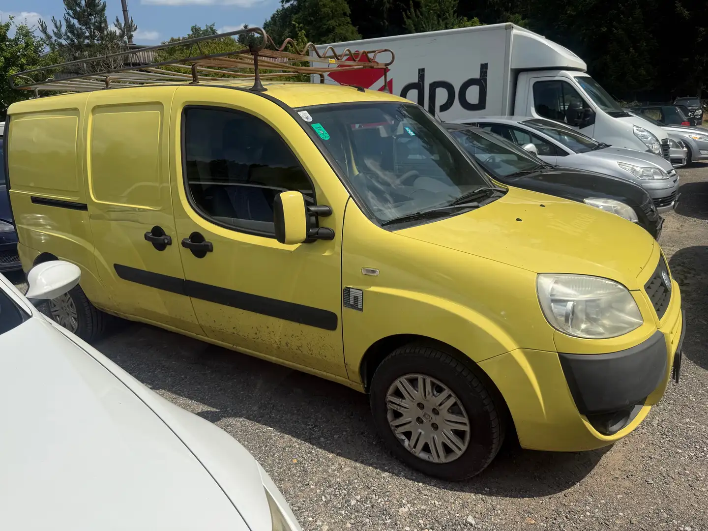 Fiat Doblo 1,4 MAXI CARGO LKW Euro 4 Geel - 1