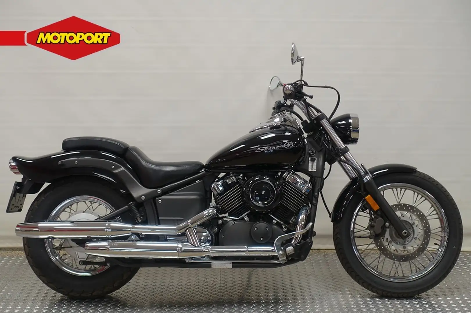 Yamaha XVS 650 Zwart - 1